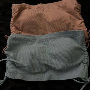 two bandeau Claire’s bras